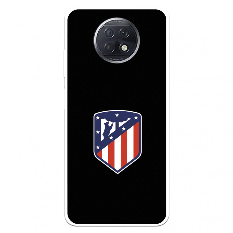 Atlético de Madrid Crest Case für Xiaomi Redmi Note 9T Schwarzer Hintergrund – Atlético de Madrid Offizielle Lizenz