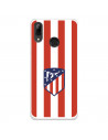 Honor 10 Lite Hülle Atlético de Madrid Rotes und weißes Wappen – Offiziell lizenziert von Atlético de Madrid