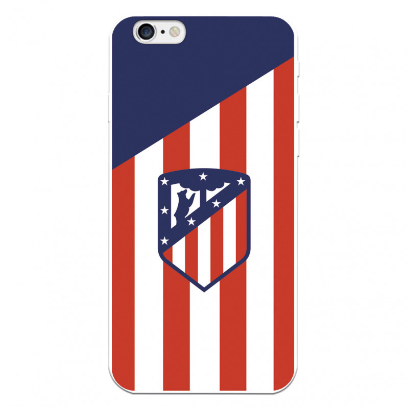 Atlético de Madrid Wappen iPhone 6S Hülle Atlético de Madrid Hintergrund – Offiziell lizenziertes Atlético de Madrid