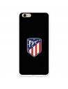 Atlético de Madrid Wappen Schwarzer Hintergrund iPhone 6 Plus Hülle – Atlético de Madrid Offizielle Lizenz