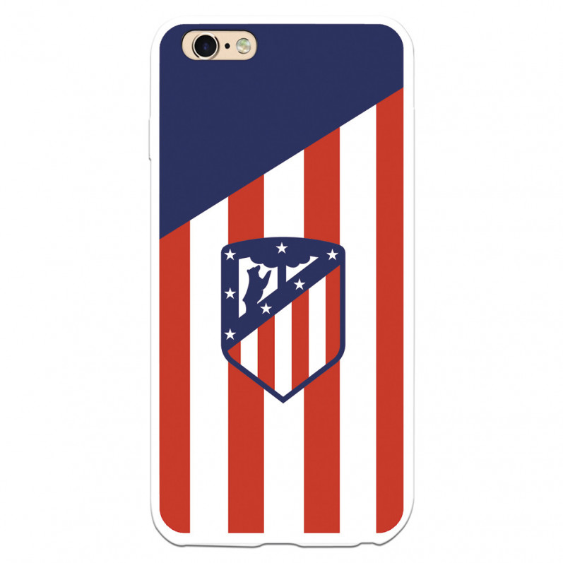 Atlético de Madrid Wappen iPhone 6 Plus Hülle Atlético de Madrid Hintergrund – Offiziell lizenziertes Atlético de Madrid