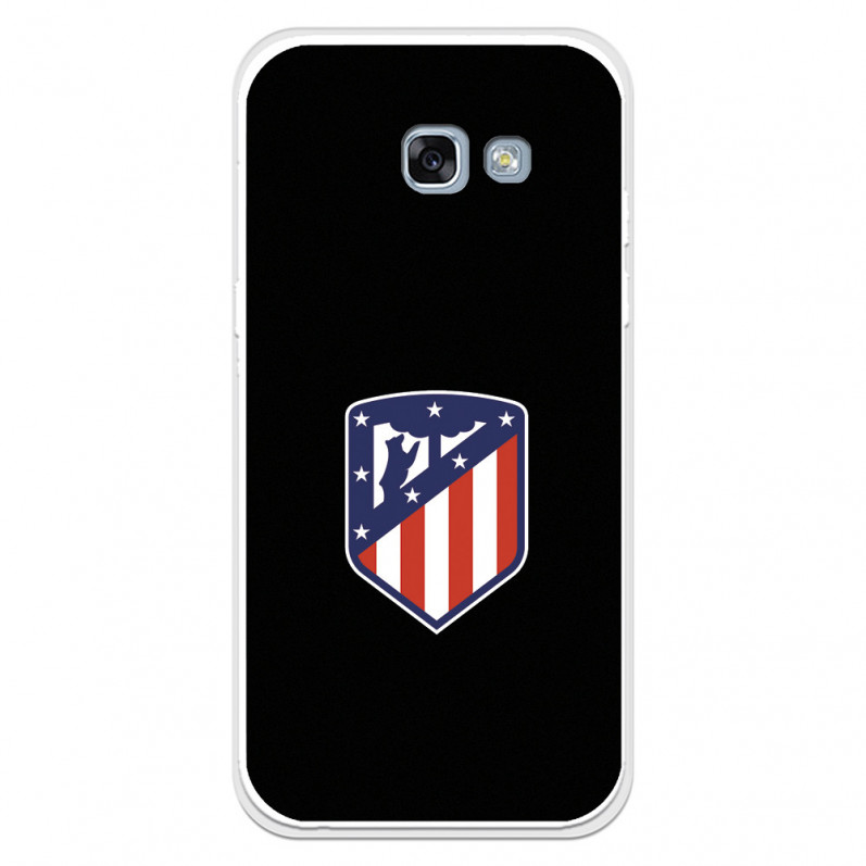 Atlético de Madrid Wappen Schwarzer Hintergrund Samsung Galaxy A5 2017 Hülle – Offizielle Lizenz von Atlético de Madrid