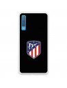 Atlético de Madrid Wappen Schwarzer Hintergrund Samsung Galaxy A7 2018 Hülle – Offizielle Lizenz von Atlético de Madrid