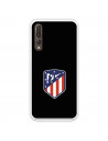 Huawei P20 Pro Hülle Atlético de Madrid Wappen Schwarzer Hintergrund – Offiziell lizensiert von Atlético de Madrid