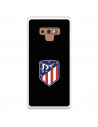 Atlético de Madrid Wappen Schwarzer Hintergrund Samsung Galaxy Note9 – Offizielle Lizenz von Atlético de Madrid