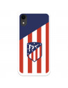 Atlético de Madrid iPhone XR Hülle Wappen Atlético Hintergrund – Atlético de Madrid Offizielle Lizenz