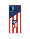 Atlético de Madrid Huawei P30 Pro Hülle Atlético de Madrid Wappen Hintergrund – Atlético de Madrid Offizielle Lizenz