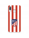 Atlético de Madrid Red and White Crest Samsung Galaxy A40 Hülle – Offizielle Lizenz von Atlético de Madrid