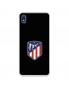 Atlético de Madrid Wappen Schwarzer Hintergrund Samsung Galaxy A10 Hülle – Offizielle Lizenz von Atlético de Madrid