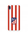 Atlético de Madrid Red and White Crest Samsung Galaxy A10 Hülle – Offizielle Lizenz von Atlético de Madrid