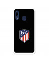 Atlético de Madrid Wappen Schwarzer Hintergrund Samsung Galaxy A20E Hülle – Offizielle Lizenz von Atlético de Madrid