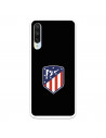 Atlético de Madrid Crest Case für Xiaomi Mi A3 Schwarzer Hintergrund - Atlético de Madrid Offizielle Lizenz