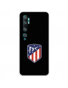 Atlético de Madrid Crest Case für Xiaomi Mi Note 10 Schwarzer Hintergrund – Atlético de Madrid Offizielle Lizenz