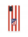 Atlético de Madrid Red and White Crest Samsung Galaxy A51 Hülle – Offizielle Lizenz von Atlético de Madrid