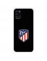 Atlético de Madrid Wappen Schwarzer Hintergrund Samsung Galaxy A31 Hülle – Offizielle Lizenz von Atlético de Madrid