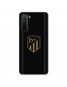 Atlético de Madrid Huawei P40 Lite 5G Hülle Gold Crest Schwarzer Hintergrund – Atlético de Madrid Offizielle Lizenz