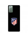 Atlético de Madrid Wappen Schwarzer Hintergrund Samsung Galaxy Note20 – Offizielle Lizenz von Atlético de Madrid