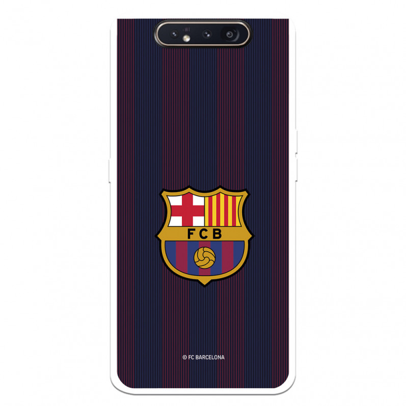 FC Barcelona Samsung Galaxy A80 Hülle Blaugrana Lines – FC Barcelona Offizielle Lizenz