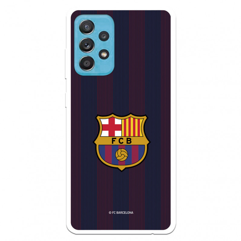 FC Barcelona Samsung Galaxy A52 5G Hülle Blaugrana Lines - FC Barcelona Offizielle Lizenz