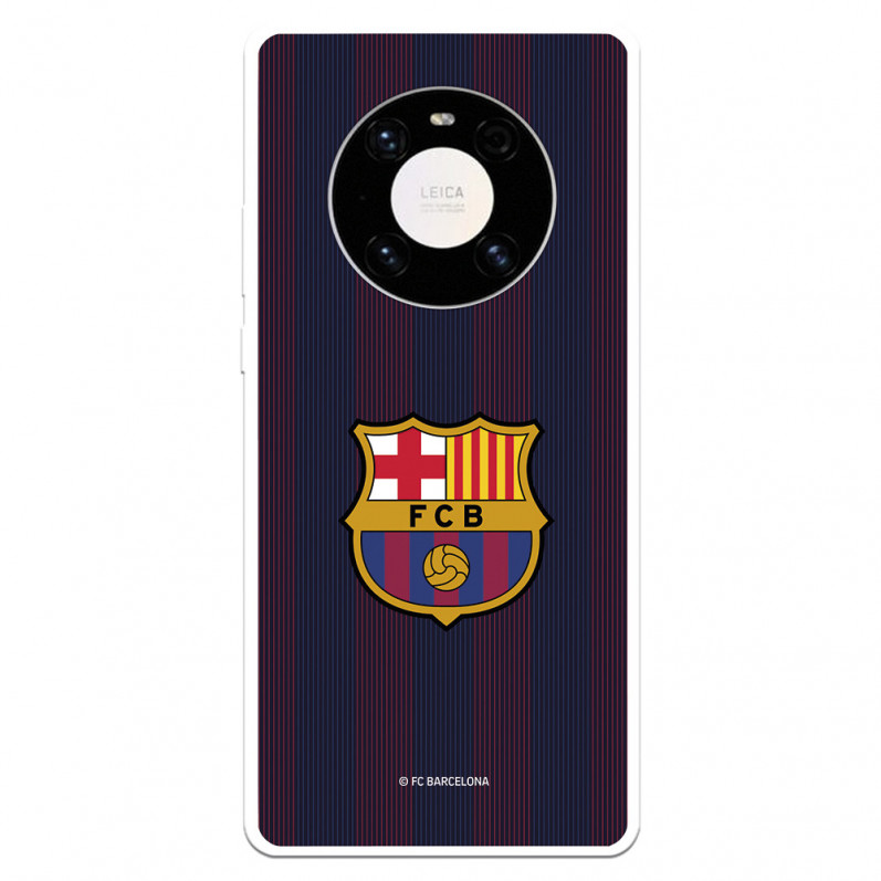 FC Barcelona Huawei Mate 40 Pro Hülle Blaugrana Lines - FC Barcelona Offizielle Lizenz