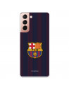 FC Barcelona Samsung Galaxy S21 Hülle Blaugrana Lines – FC Barcelona Offizielle Lizenz