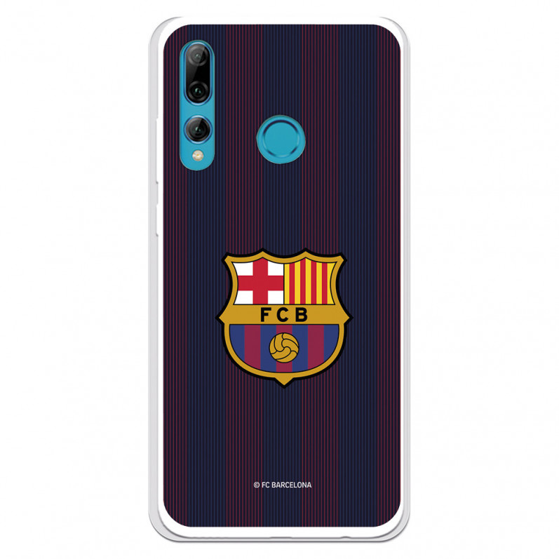 FC Barcelona Huawei P Smart Plus 2019 Hülle Blaugrana Lines - FC Barcelona Offizielle Lizenz