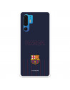 FC Barcelona Hülle für Huawei P30 Pro Barsa Blauer Hintergrund – FC Barcelona Offizielle Lizenz