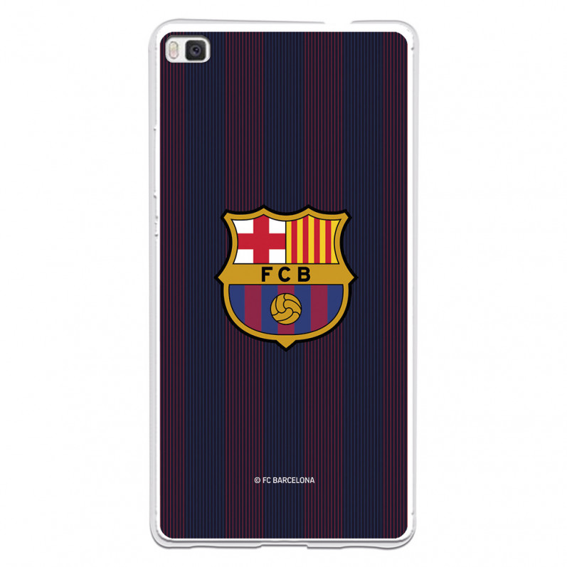 FC Barcelona Huawei P8 Hülle Blaugrana Lines - FC Barcelona Offizielle Lizenz