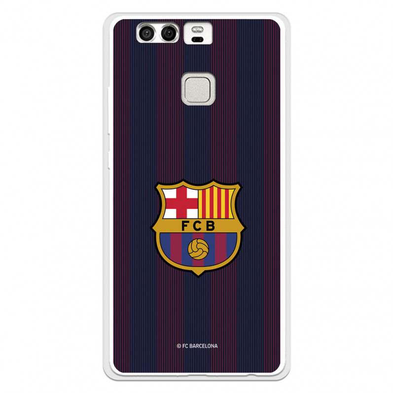 FC Barcelona Huawei P9 Hülle Blaugrana Lines - FC Barcelona Offizielle Lizenz