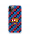 FC Barcelona Wappen Quadrate Hintergrund iPhone 11 Pro Hülle – Offizielle FC Barcelona Lizenz