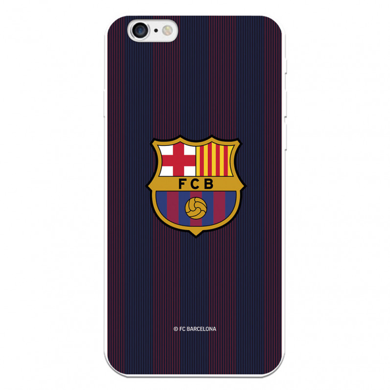 FC Barcelona iPhone 6 Hülle Blaugrana Lines - FC Barcelona Offizielle Lizenz