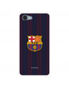 FC Barcelona LG Q6 Case Blaugrana Lines - FC Barcelona Offizielle Lizenz