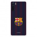 FC Barcelona Oppo A91 Case Blaugrana Lines - FC Barcelona Offizielle Lizenz