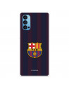 FC Barcelona Oppo Reno 4 Case Blaugrana Lines - FC Barcelona Offizielle Lizenz