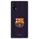 FC Barcelona Realme 7 Pro Case Blaugrana Lines - Offizielle FC Barcelona Lizenz