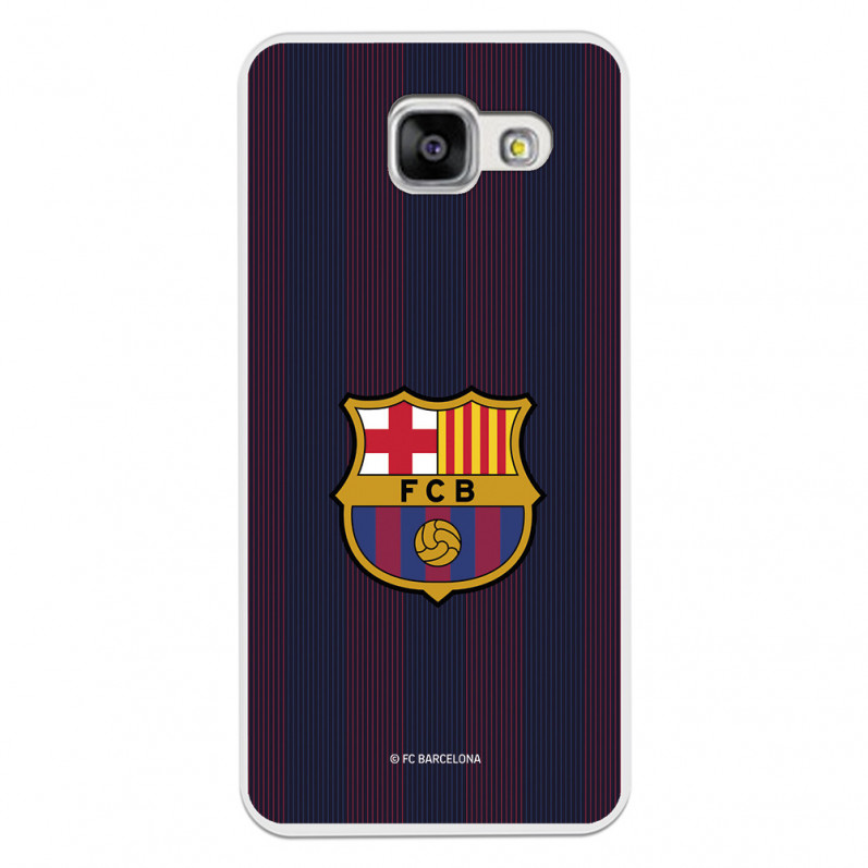 FC Barcelona Samsung Galaxy A3 2016 Hülle Blaugrana Lines – FC Barcelona Offizielle Lizenz