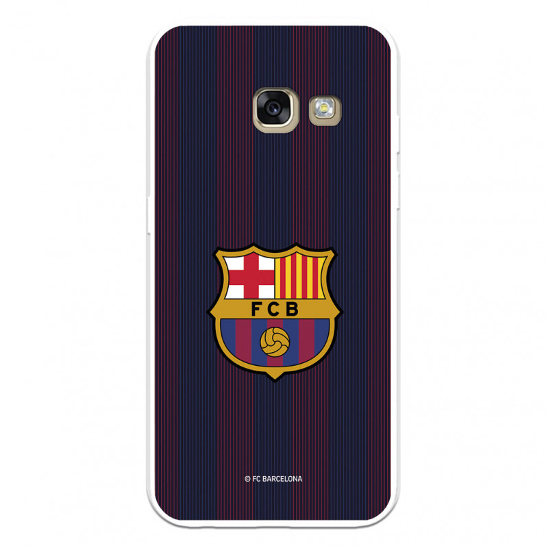 FC Barcelona Samsung Galaxy A3 2017 Hülle Blaugrana Lines – FC Barcelona Offizielle Lizenz