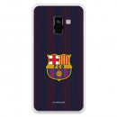 FC Barcelona Samsung Galaxy A8 2018 Hülle Blaugrana Lines – FC Barcelona Offizielle Lizenz