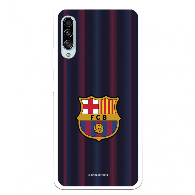 FC Barcelona Samsung Galaxy A90 5G Hülle Blaugrana Lines - FC Barcelona Offizielle Lizenz