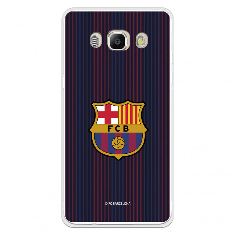 FC Barcelona Samsung Galaxy J5 2016 Hülle Blaugrana Lines – FC Barcelona Offizielle Lizenz