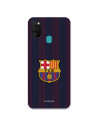 FC Barcelona Samsung Galaxy M21 Hülle Blaugrana Lines – FC Barcelona Offizielle Lizenz