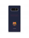 FC Barcelona Barsa Samsung Galaxy Note8 blauem Hintergrund – Offizielle Lizenz des FC Barcelona