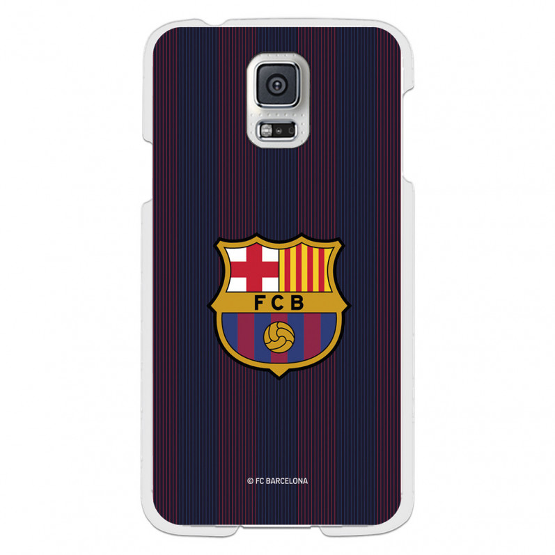 FC Barcelona Samsung Galaxy S5 Hülle Blaugrana Lines – FC Barcelona Offizielle Lizenz