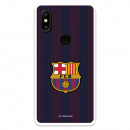 FC Barcelona Xiaomi Mi Mix 2S Gehäuse Blaugrana Lines - FC Barcelona Offizielle Lizenz