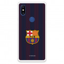 FC Barcelona Xiaomi Mi Mix 3 Hülle Blaugrana Lines - FC Barcelona Offizielle Lizenz