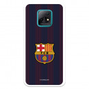 FC Barcelona Xiaomi Redmi 10X 5G Hülle Blaugrana Lines - FC Barcelona Offizielle Lizenz