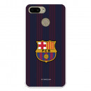 FC Barcelona Xiaomi Redmi 6 Hülle Blaugrana Lines - FC Barcelona Offizielle Lizenz