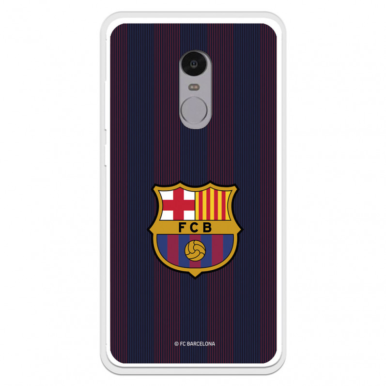 FC Barcelona Xiaomi Redmi Note 4 Hülle Blaugrana Lines - FC Barcelona Offizielle Lizenz