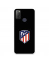 Funda para Alcatel 1S 2021 del Atleti Escudo Fondo Negro - Licencia Oficial Atlético de Madrid