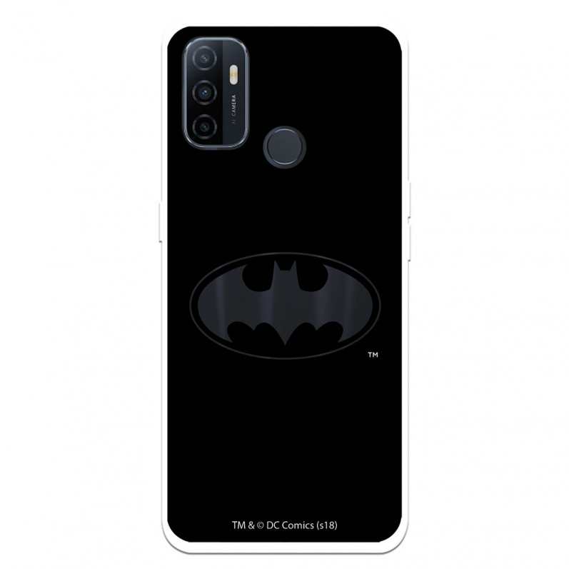 Funda para Oppo A32 Oficial de DC Comics Batman Logo Transparente - DC Comics